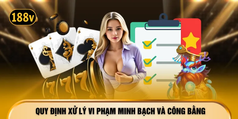 Quy định xử lý vi phạm minh bạch và công bằng